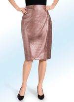 Rock in modischer Wickeloptik ROS&Eacute;