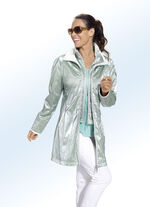 Longjacke in angesagter Metallic-Optik 