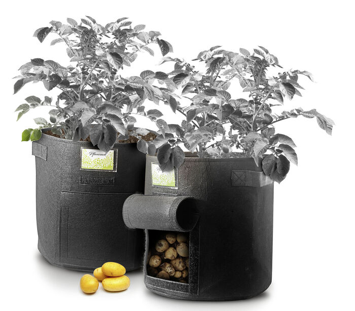 Pflanzs&auml;cke, 3er Set, ideal f&uuml;r Balkon oder Terrasse 