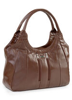 Laurina, Tasche, Damen, aus Leder MARONE