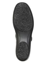 ELENA EDEN, bequeme Damen-Spangenschuhe, Weite H, mit herausnehmbarem Fu&szlig;bett SCHWARZ