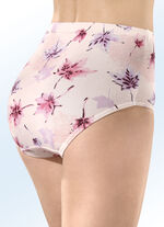 F&uuml;nferpack Slips mit h&uuml;bschem Druckdessin 