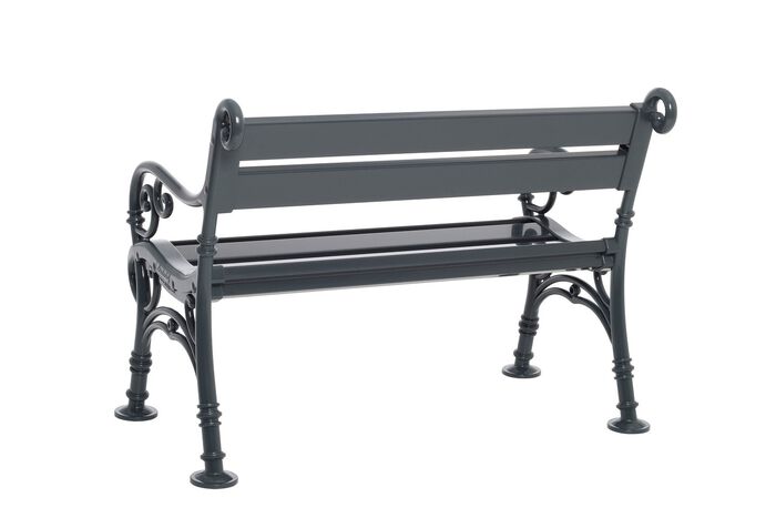 Gartenbank aus Voll-Kunststoff 