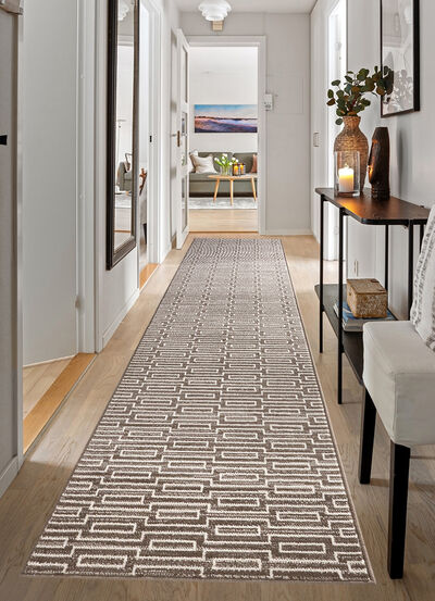 Kombistarke Läufer mit rutschhemmender Rückseite 