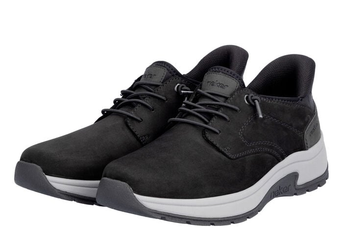 Rieker Sneaker mit verstärkter Hinterkappe für einfaches Einschlüpfen SCHWARZ