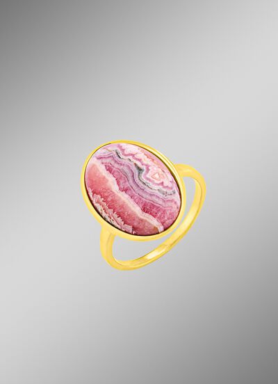 Vergoldeter Damenring 