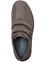 Waldl&auml;ufer, bequeme Herren-Slipper, Weite H, mit herausnehmbarem Fu&szlig;bett 