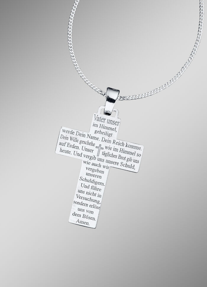 Anh&auml;nger mit komplettem Vater unser... und Panzerkette 