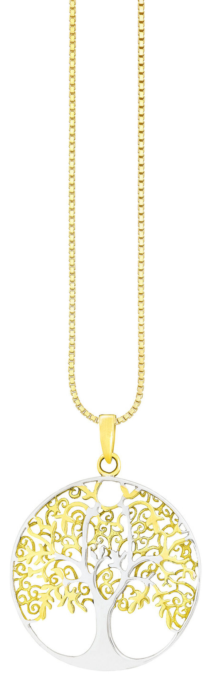 Lebensbaum-Anh&auml;nger aus Silber 