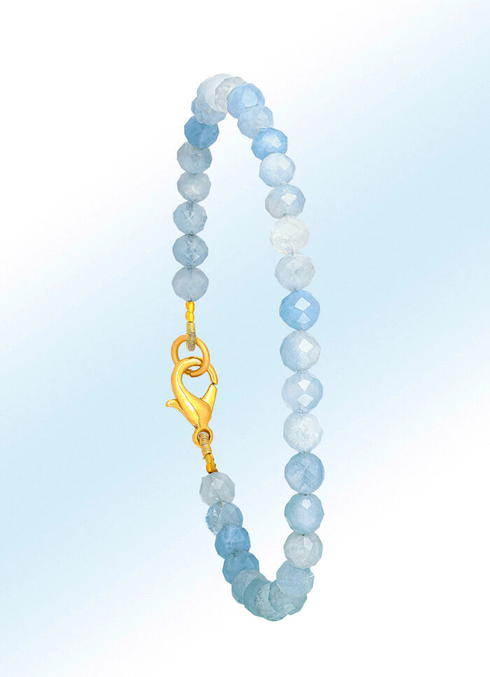 Armband mit Aquamarin 