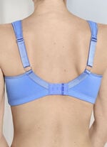 Zweierpack Susa BH mit Baumwolle 1X AZURBLAU, 1X WEISS