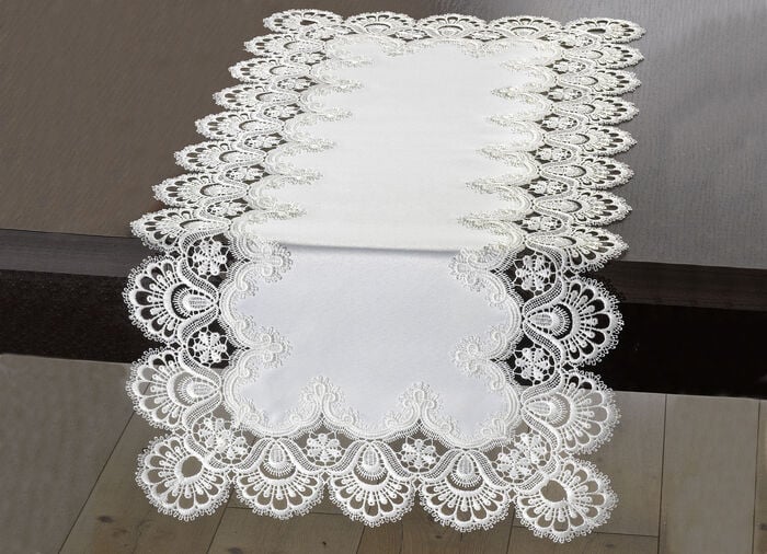 Herrliche Accessoires aus Plauener Spitze 