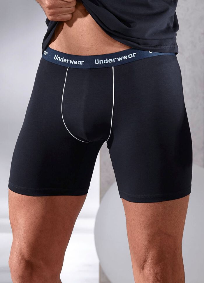 Dreierpack Pants mit l&auml;ngerem Bein 