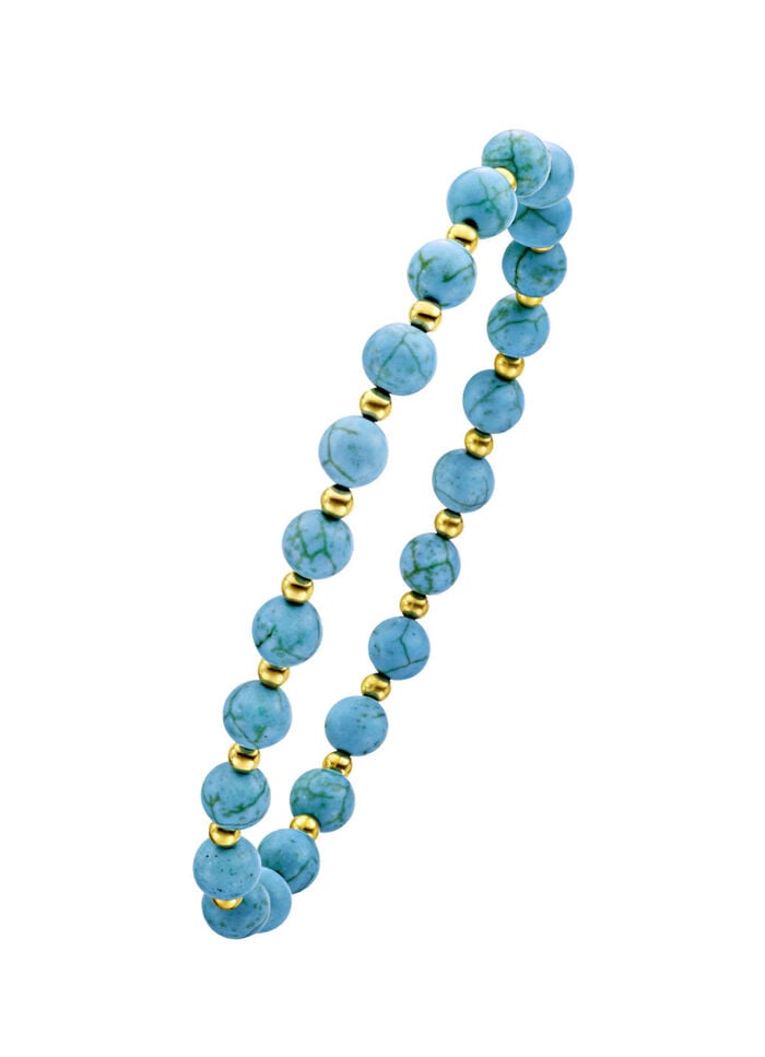 Armband  mit T&uuml;rkis-Kugeln 
