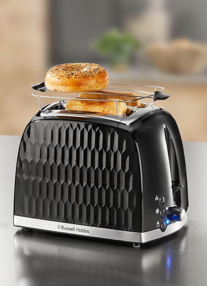 Russell Hobbs Fr&uuml;hst&uuml;cksserie Honeycomb aus Hochglanz-Kunststoff 