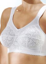 Zweierpack BH mit Elastikspitze 2X WEISS