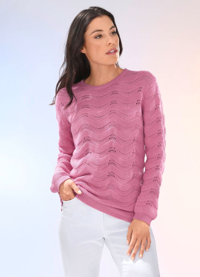 Pullover im Mustermix 