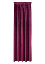 Energiespar-Verdunkelungsschals in Samtoptik BORDEAUX