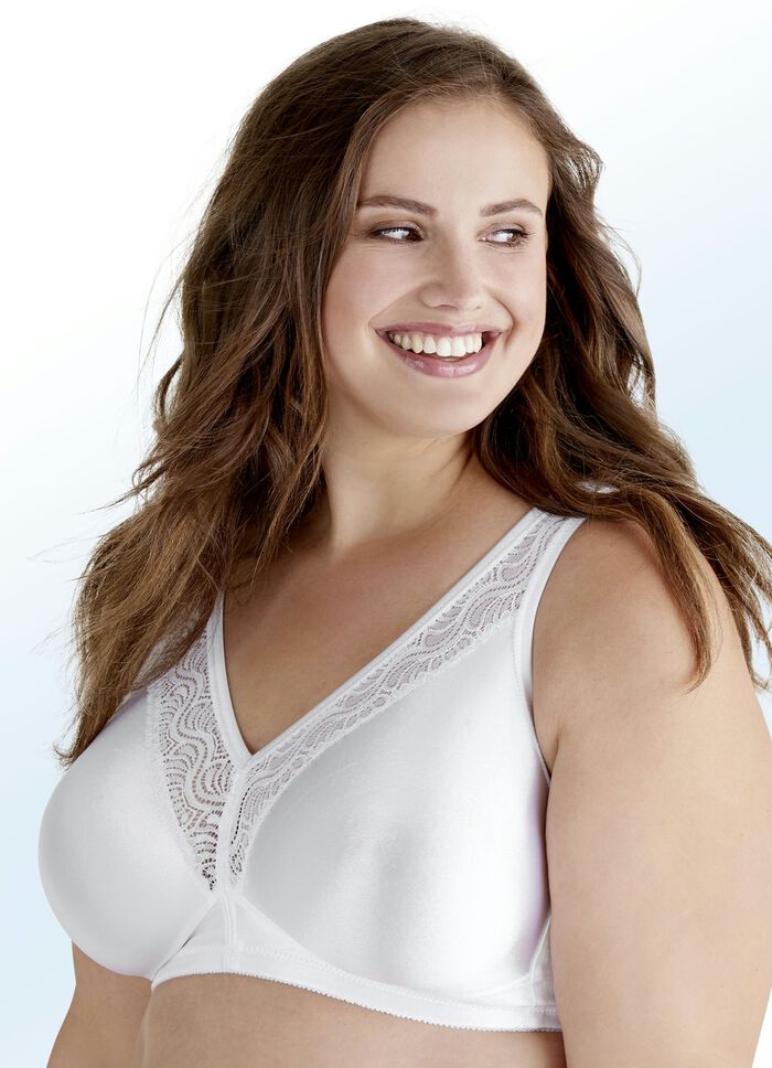 Swegmark of Sweden Zweierpack BH mit Spitzeneins&auml;tzen 2X WEISS