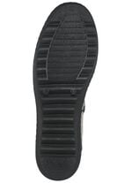 Gemini Stiefelette aus teilweise bedrucktem Rind-Nappaleder KIESEL