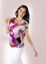 Tunika mit Glanzbändchen 