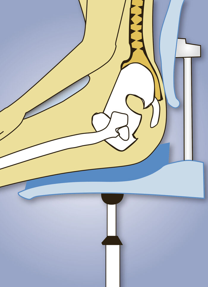 Keilkissen mit Sommerbezug und Winterbezug 