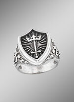 Herrenring Schwert und Krone 