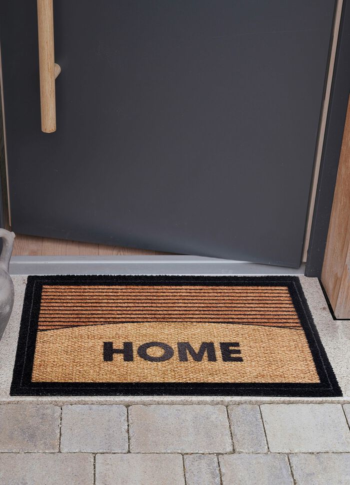 Fu&szlig;matte mit rutschhemmender R&uuml;ckseite 