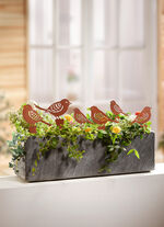 Gartenstecker "Vögel", 6-teilig ROST