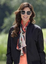 Schal mit Camouflage-Dessin 