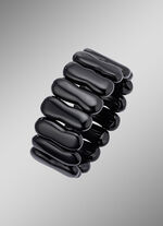Elastisches Armband mit Onyx 