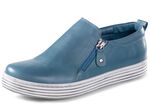 Gemini Slipper aus weichem Rind-Nappaleder JEANS