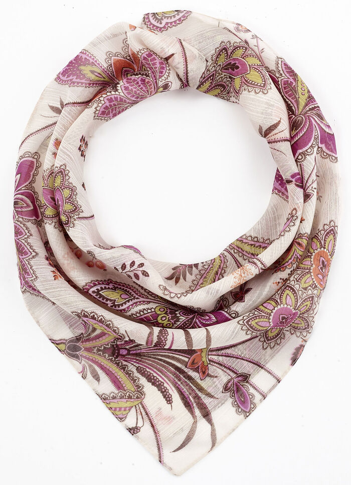 Nickituch mit Fantasiedessin 