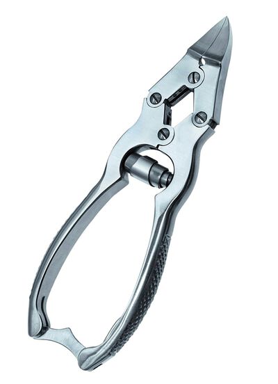 Nagelzange für extrem harte Nägel, mit Etui 