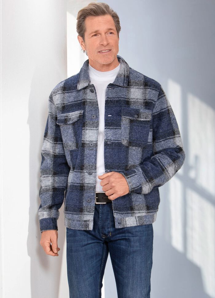 Hemdjacke mit Knopfleiste 