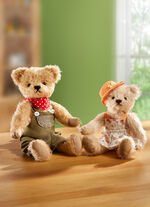 Teddy aus hochwertigem Mohairpl&uuml;sch 