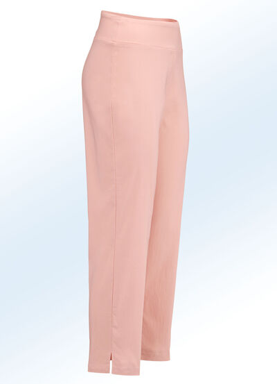 Hose in 7/8-Länge mit höherem Formbund in 7 Farben 