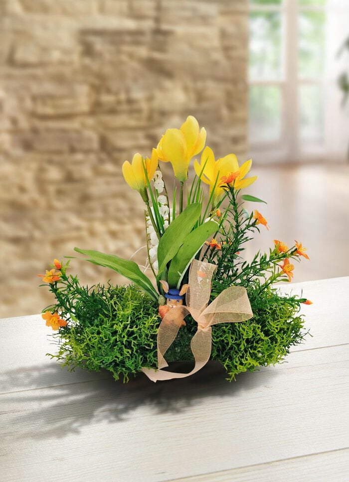 Beleuchtetes Tischgesteck, batteriebetrieben 