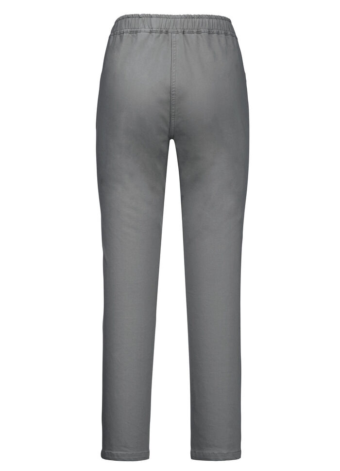 Jeans in 7/8-Länge MITTELGRAU