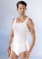 Mey Noblesse Zweierpack Sportjacken aus Feinripp, weiß 