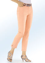 Hose in 7/8-L&auml;nge und 4-Pocket-Form APRICOT