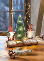 Beleuchtete Weihnachtsdekoration 