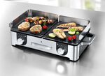 WMF LONO Elektro-Tischgrill aus Cromargan&reg;-Edelstahl EDELSTAHL