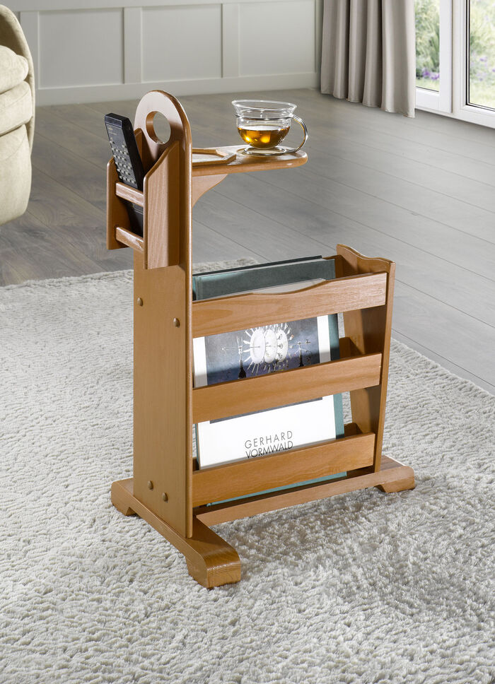 Beistelltisch aus massivem Kiefernholz 