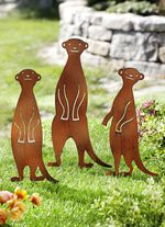 Gartenstecker Erdm&auml;nnchen 3er-Set 