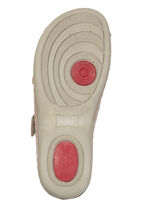 ELENA EDEN Pantolette aus Nappaleder CAMEL