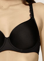 LingaDore Bügel-BH mit atmungsaktiven Spacer-Cups SCHWARZ
