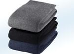 Dreierpack Kniestrümpfe, stützend, uni bunt 