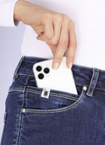 Jeans mit praktischer Handytasche DUNKELBLAU