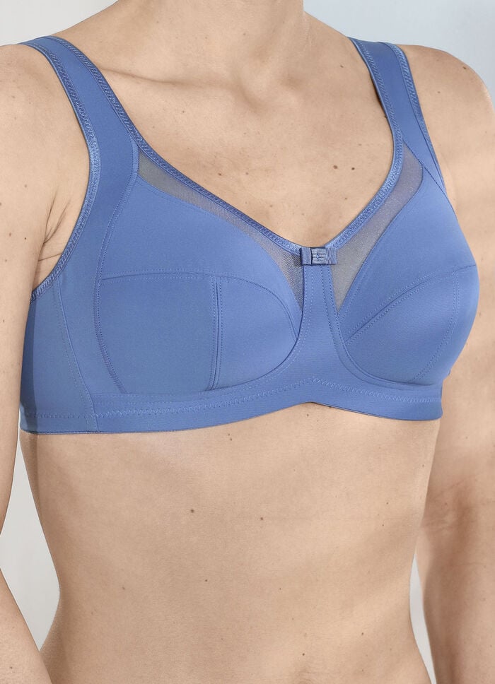 Anita BH mit seitlicher, stützender Blende JEANSBLAU